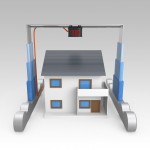 Printer für Häuser 3D Druck