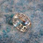 Silber Ring aus 3D Druck